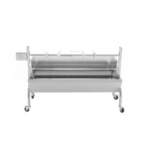  Stainless Steel Grill Barrel Charcoal Vertical Portable Barbeque BBQ Grill Barbecue Camping